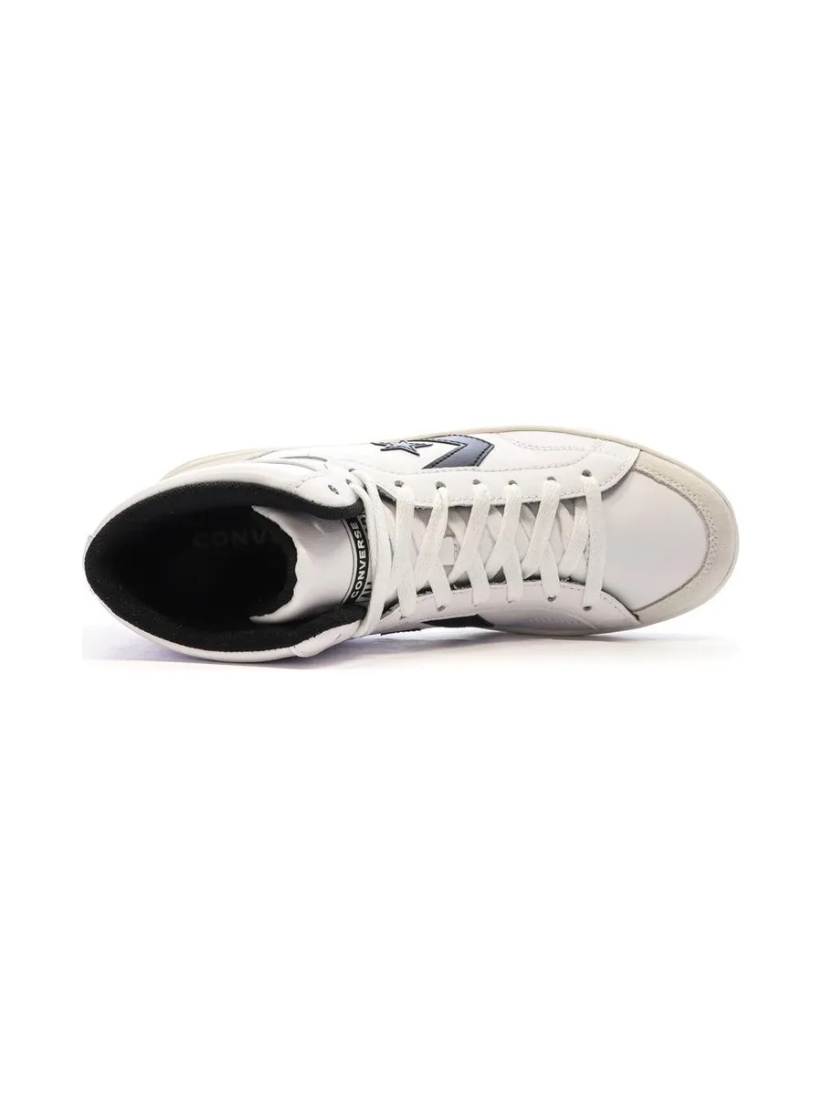 Baskets Blanche/Noire Homme Converse Pro Blaze Leather 5