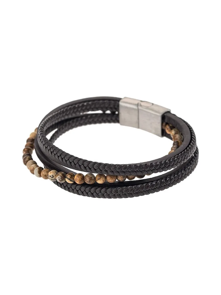 Bracelet Marron Homme Geographical Norway 315105 2