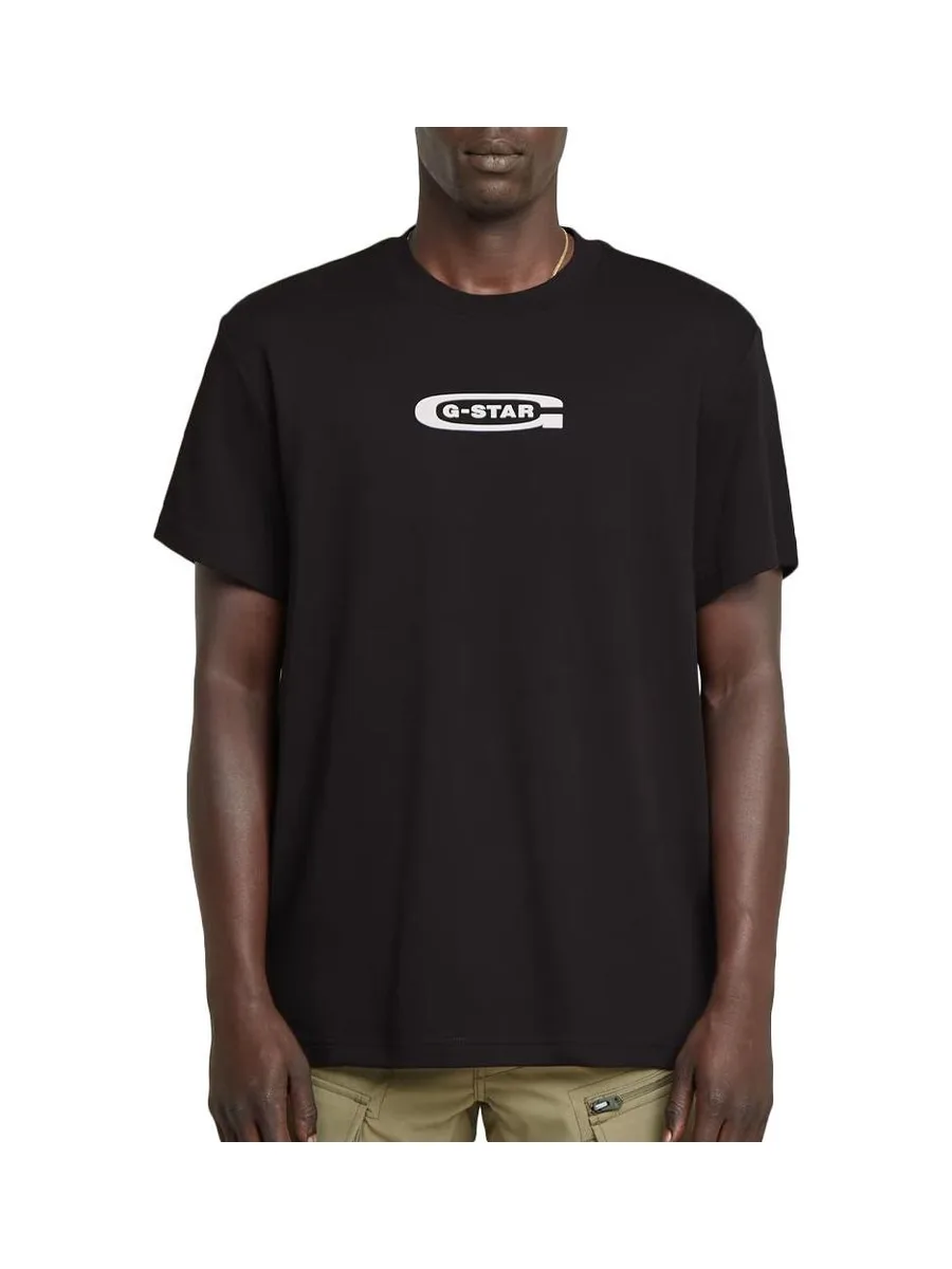 T-Shirt Noir Homme G-Star RAW Old Skools 2