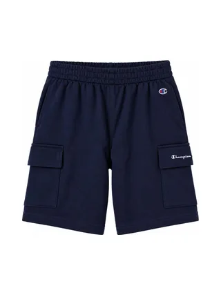 Short Bleu Marine Garçon Champion Cargo 1