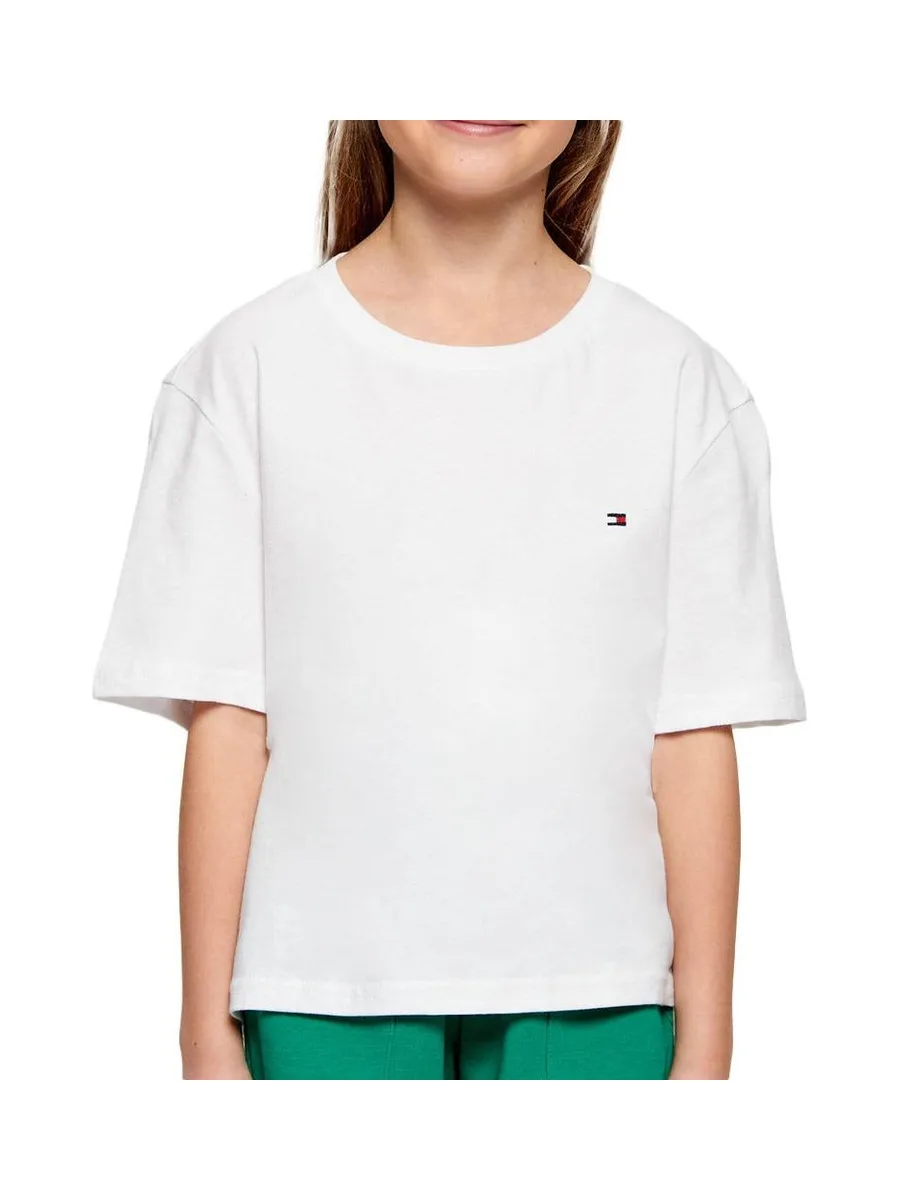 x2 T-Shirts Blanc Homme Tommy Hilfiger UK0UK00073 3