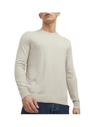 Pull Beige Homme Jack & Jones Whemil 12271785 1