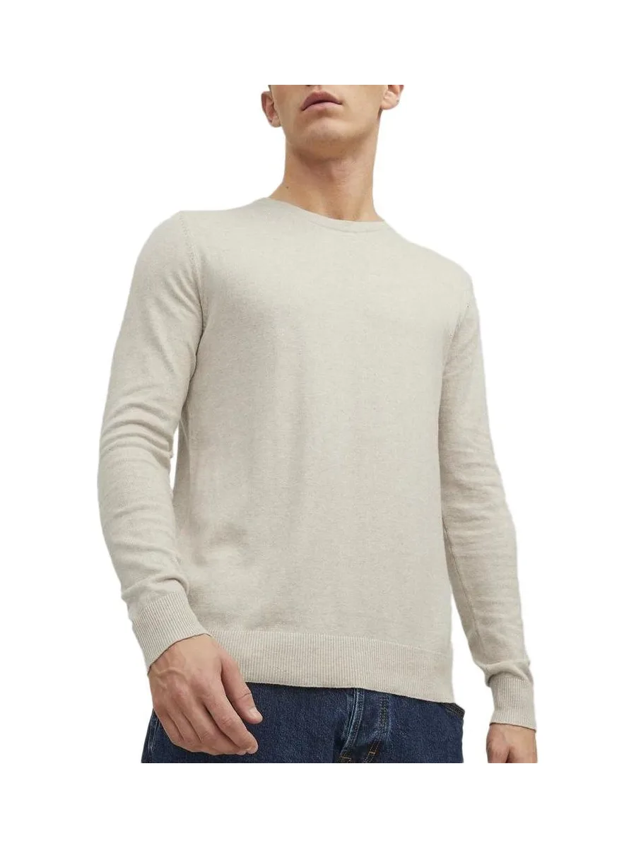 Pull Beige Homme Jack & Jones Whemil 12271785 2