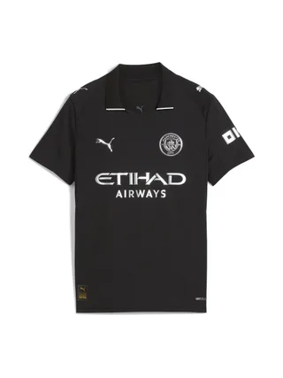 Maillot de Football Noir Garçon Puma Mcfc Away 1