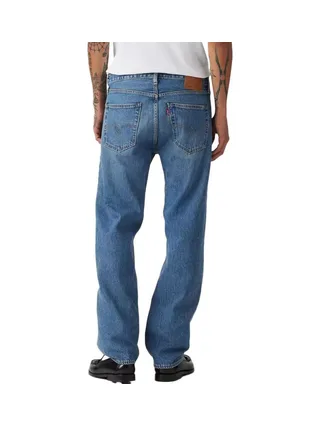Jean Bleu Moyen Homme Levi's 501 Levis Original Fit 2