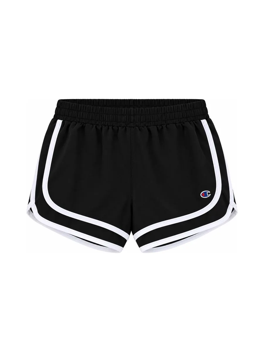 Short Noir Fille Champion Varsity 2