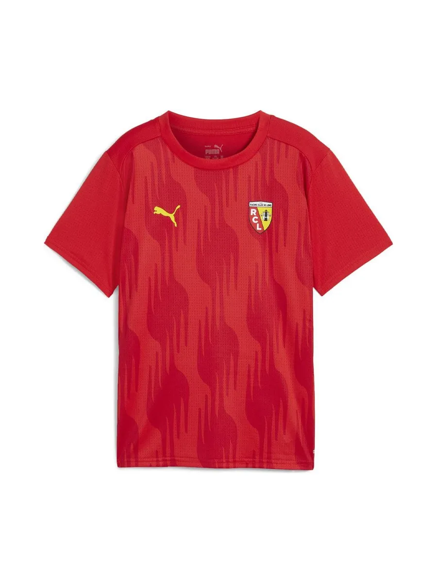 RC Lens Maillot Prematch Rouge Junior Puma 24/25 2