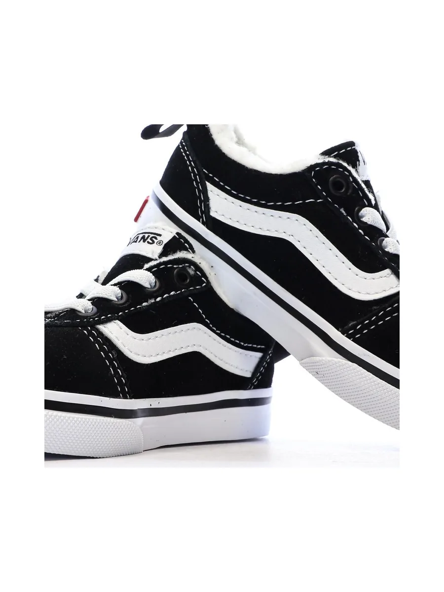 Baskets Noires/Blanches Garçon/Fille Vans Ward 8