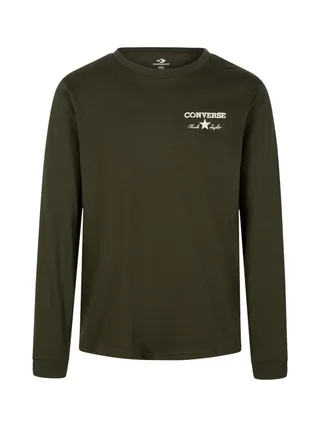 T-Shirt Kaki Homme Converse Forest Shelter 1