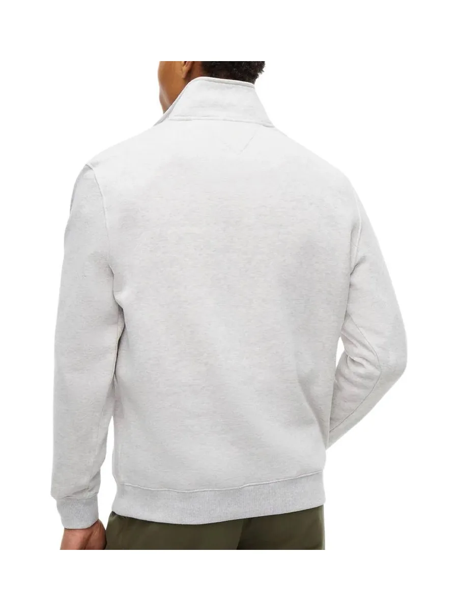 Sweat Gris Chiné Homme Tommy Hilfiger Fleece 3