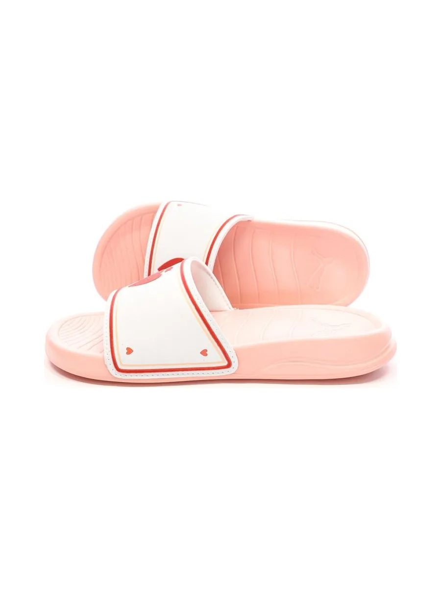 Claquettes Bleu Femme Puma Popcat 1