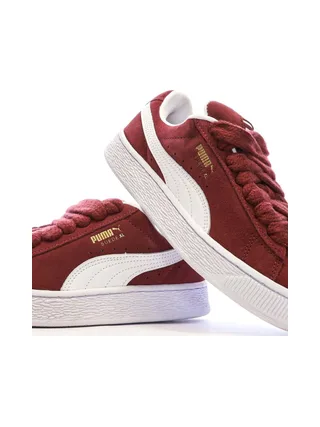 Baskets Rouges Femme Puma Suede XL 7