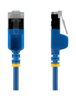 30cm Black Ultra Slim CAT6a Cable 2