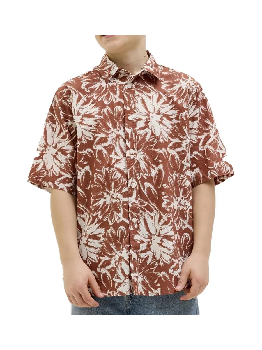 Chemise Terracotta Garçon Jack & Jones Joshua 2