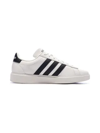 Baskets Blanches/Noires Homme Adidas Grand Court 2.0 2