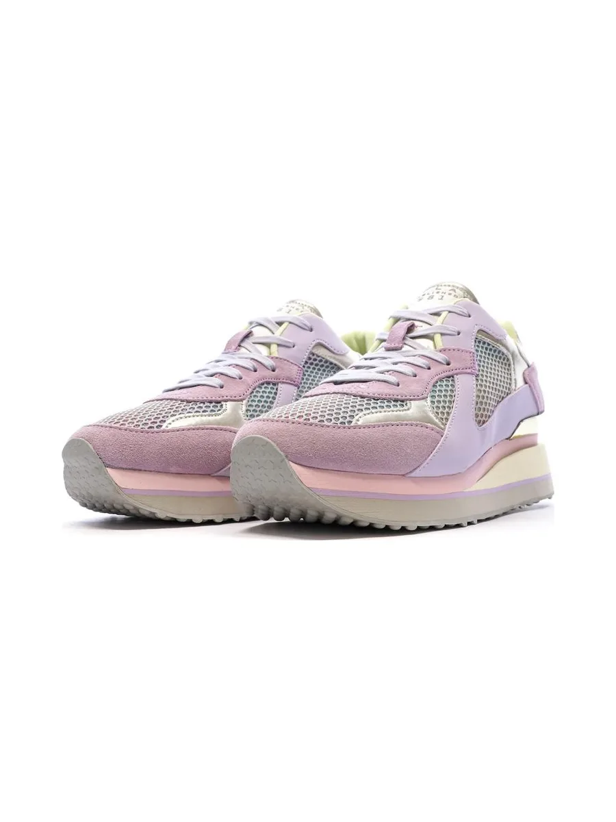 Baskets Rose/Lilas Femme Replay GWS4M 7