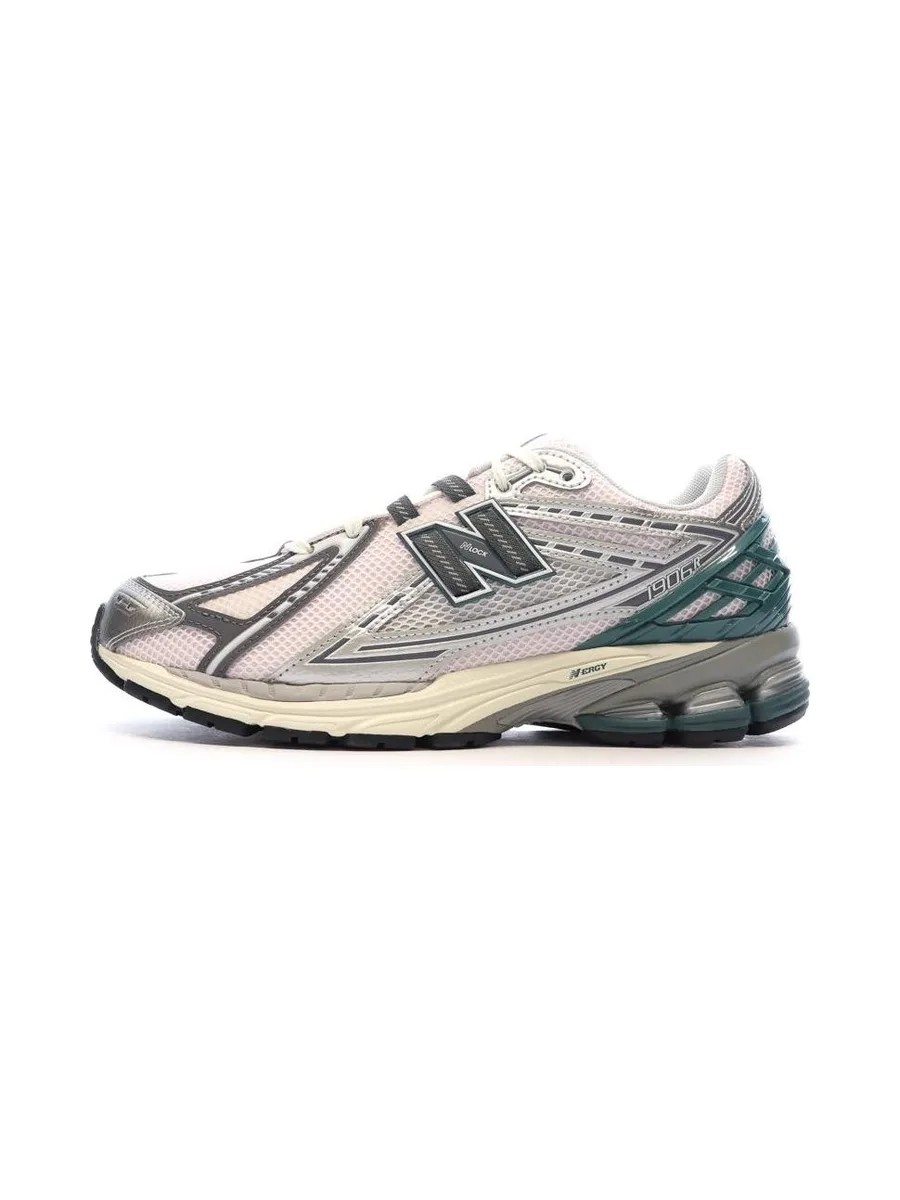 New Balance 1906 Baskets Gris/Rose/Vert Homme 2