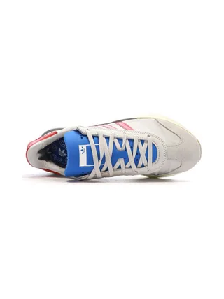 Baskets Gris/Bleu/Rouge Homme Adidas Country 4