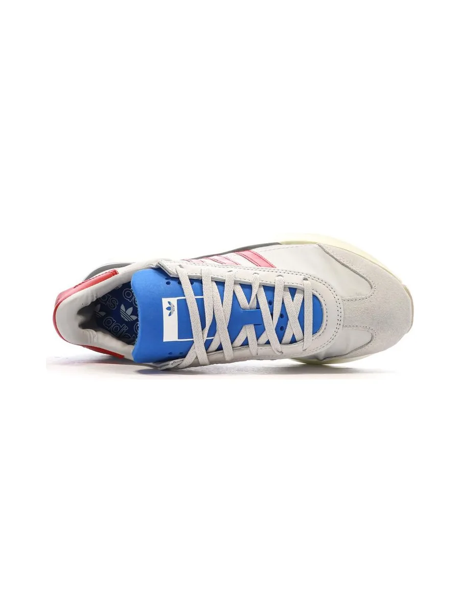 Baskets Gris/Bleu/Rouge Homme Adidas Country 5
