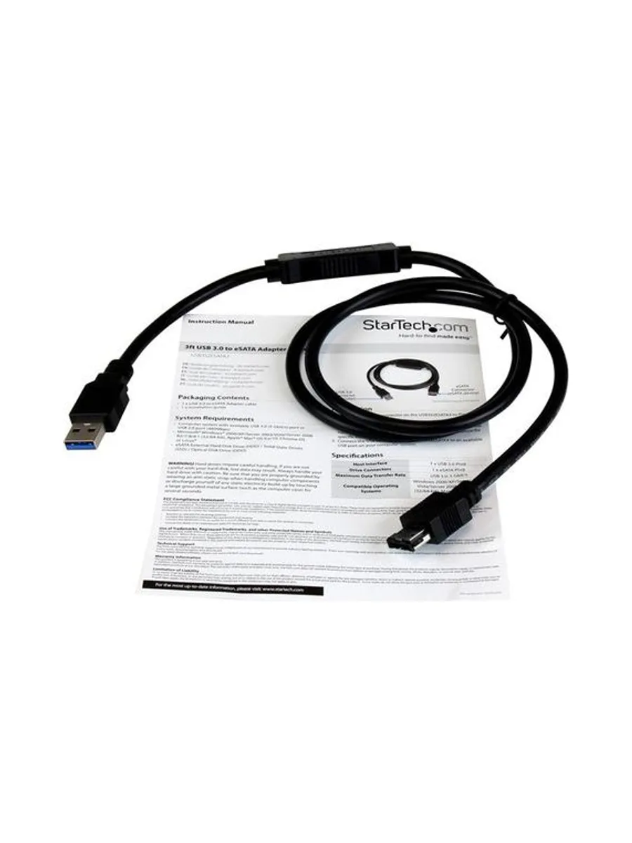 StarTech.com USB3S2ESATA3 USB cable 7