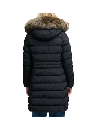 Doudoune Noie Femme Superdry Hood 2