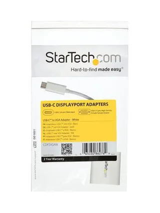 USB-C to VGA Adapter - White 9