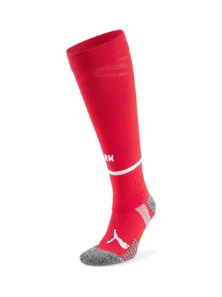 Chaussettes de Football Rouges Puma Om Home Pro Band 1
