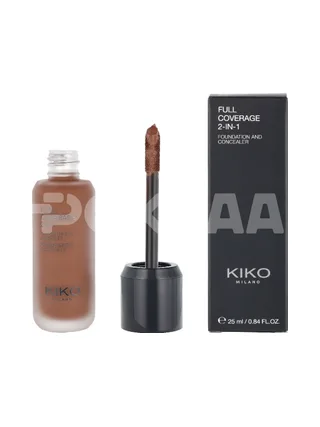 Kiko Milano Full Coverage 2 In 1 Foundation & Concealer 25ml - N200 1