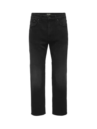 Jean Slim Noir Homme Only & Sons Weft 1