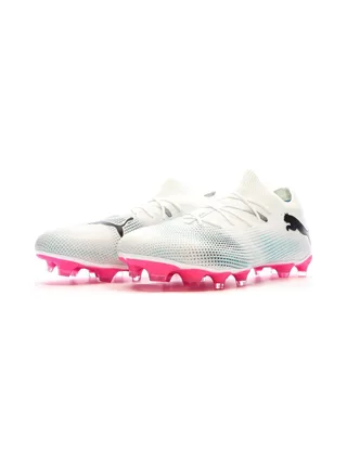 Chaussures de Football Blanc/Bleu Homme Puma Future 7 Match Fg/ag 6