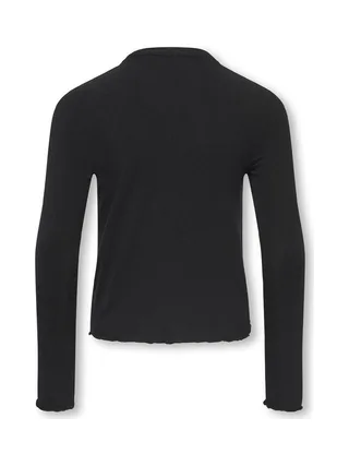 T-Shirt Noir Fille Kids ONLY Gamour 2