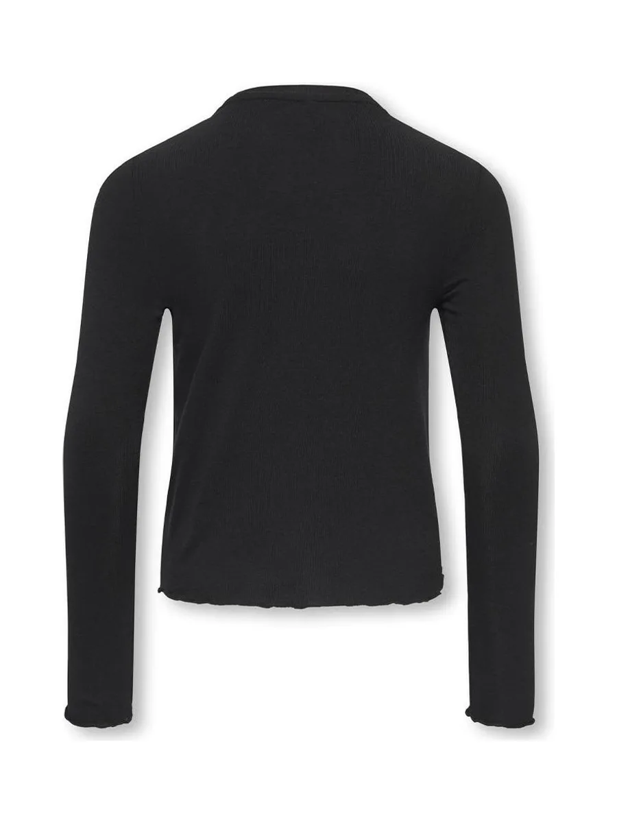T-Shirt Noir Fille Kids ONLY Gamour 3