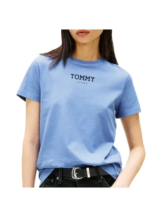 T-Shirt Bleu Femme Tommy Hilfiger DW0DW21842 1