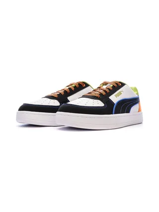 Baskets Blanches/Noires/Bleu/Vertes Garçon Puma Caven 2.0 Starblitz 6