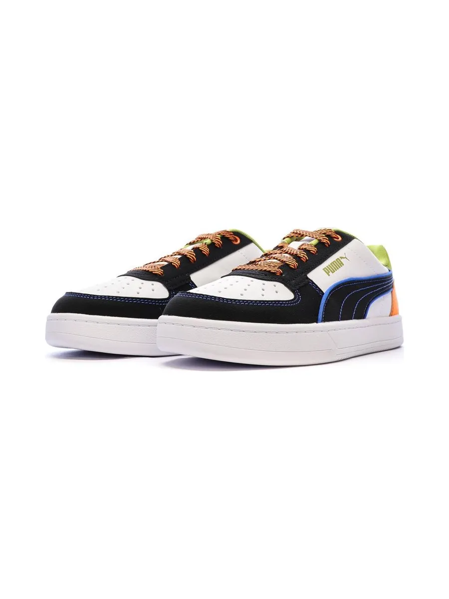 Baskets Blanches/Noires/Bleu/Vertes Garçon Puma Caven 2.0 Starblitz 7
