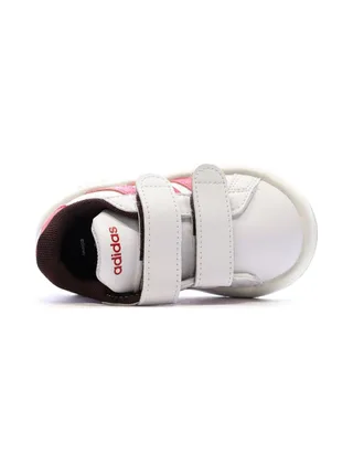 Baskets Blanches/Rouges Fille Adidas Grand Court Minnies 4