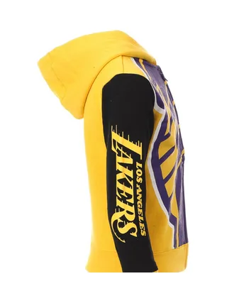 Sweat Zippé Jaune/Violet Garçon NBA Los Angeles Lakers 3