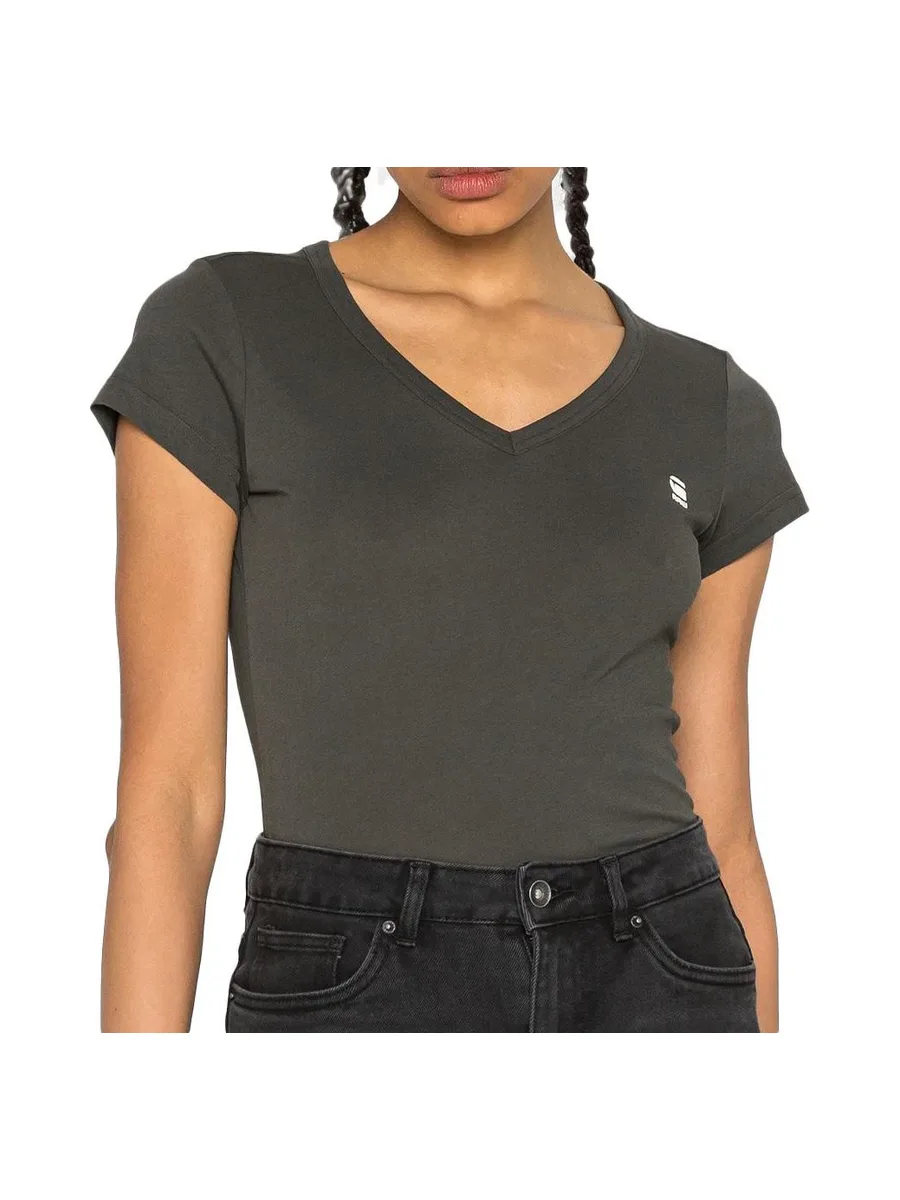 T-shirt Gris Femme G-Star Raw Eyben D21314 2