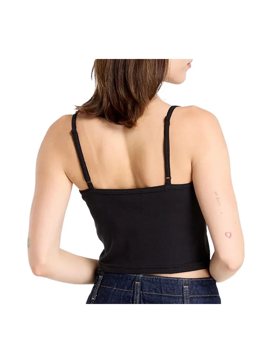 Débardeur Noir Femme Calvin Klein Jeans A- Woven 3