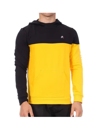 Sweat Marine/Jaune Homme Le Coq Sportif Captain 1