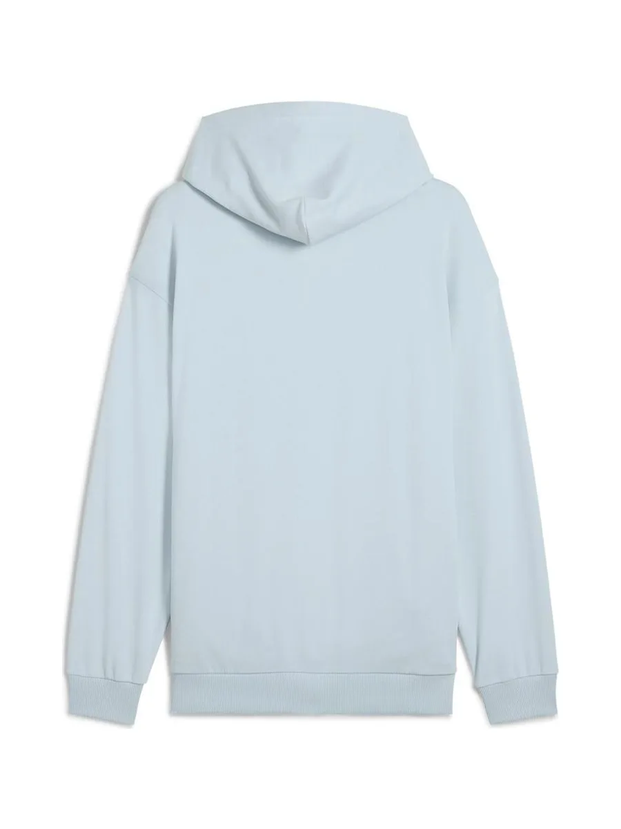 OM Sweat à Capuche Bleu Homme Puma Ftblnrgy+ 3