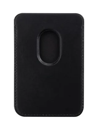Leather wallet with MagSafe BLK 2