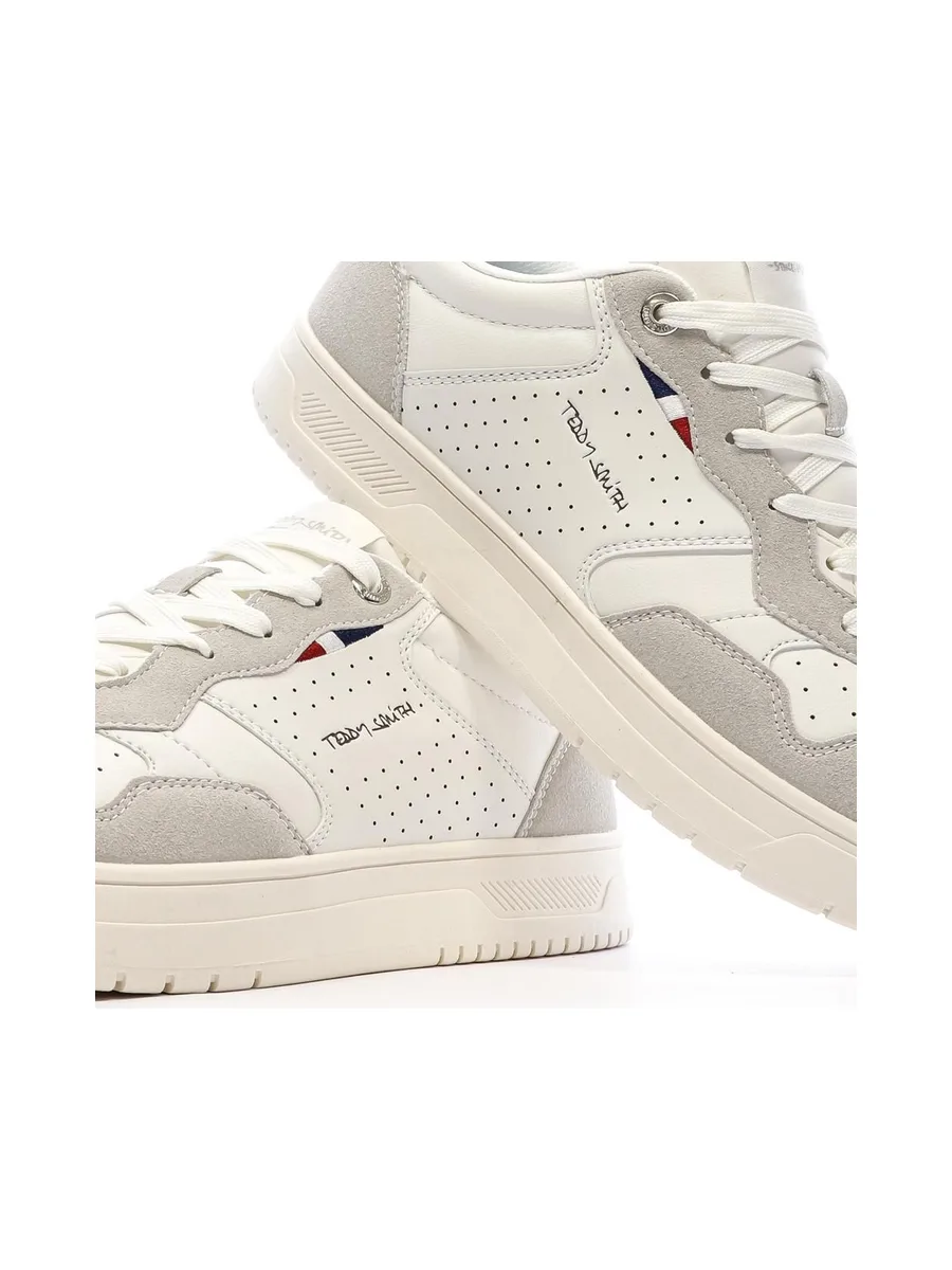 Baskets Ecru Homme Teddy Smith 120590 8