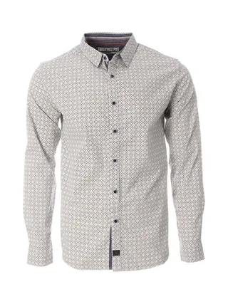 Chemise Grises à Motifs Homme RMS26 4773 1