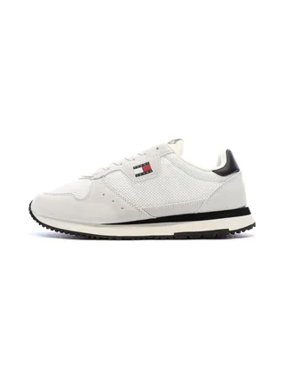 Baskets Blanches/Marines Homme Tommy Hilfiger Eva Runner Leath 1