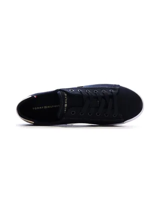 Baskets Marine Femme Tommy Hilfiger Vulc Canvas Lace Up 4