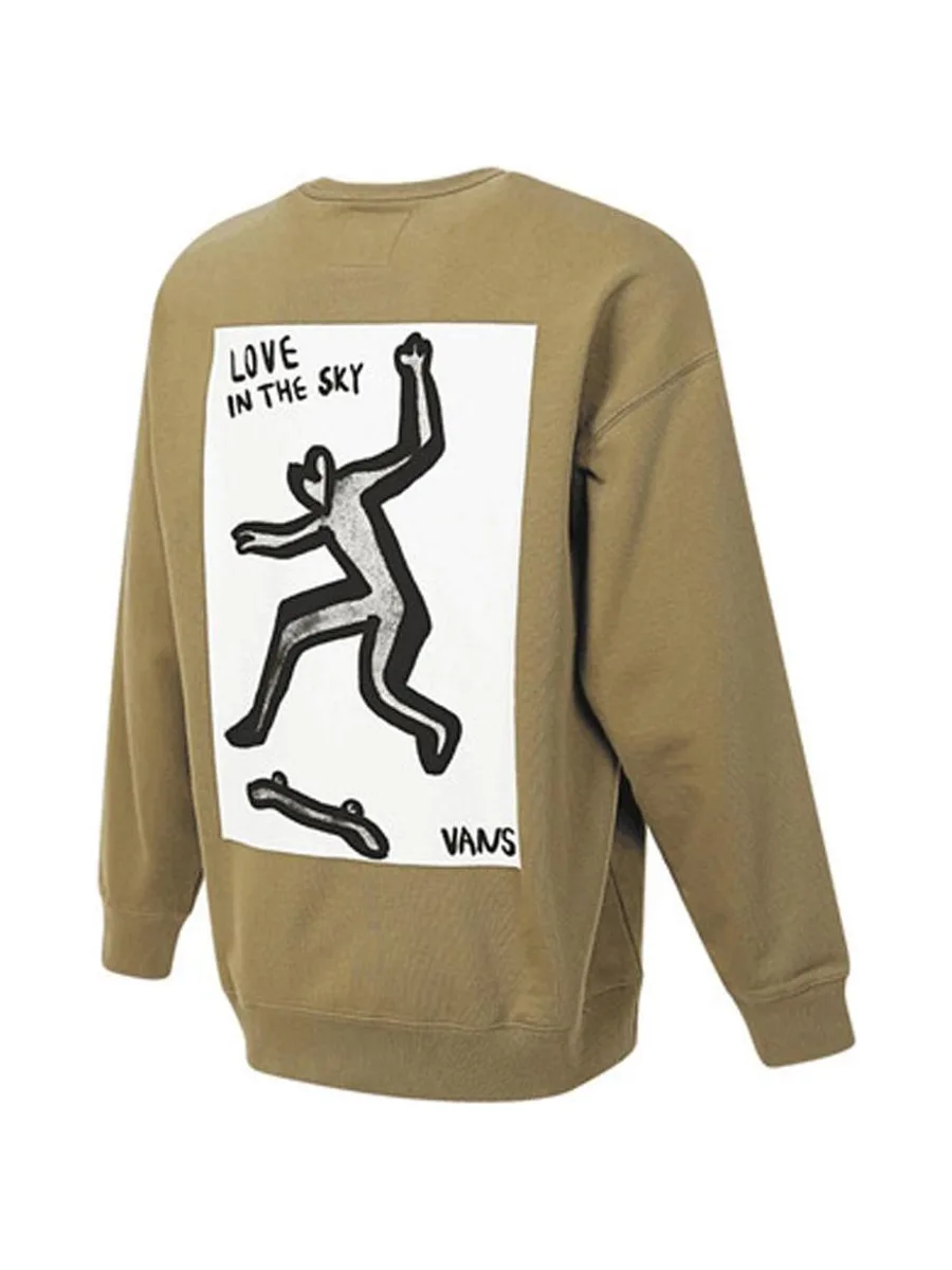 Sweat Kaki Homme Vans Bolin 3