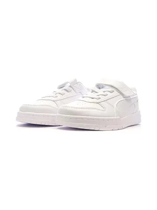 Baskets Blanches Garçon Puma Rbd Game Low 6