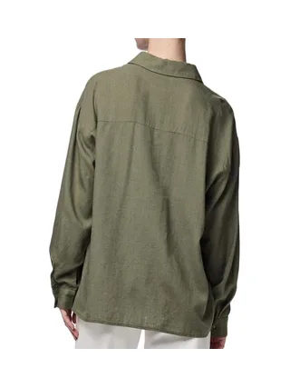 Chemise Verte Femme Pieces Pia 2