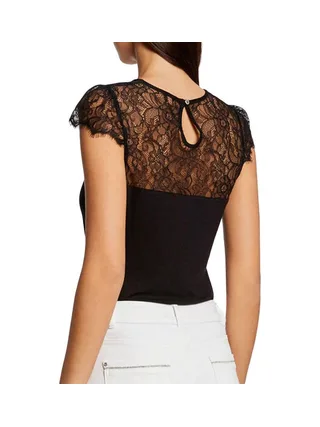 T-shirt Noir Femme Morgan Giulia 2